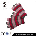 The fashionable designs of warm winter gloves